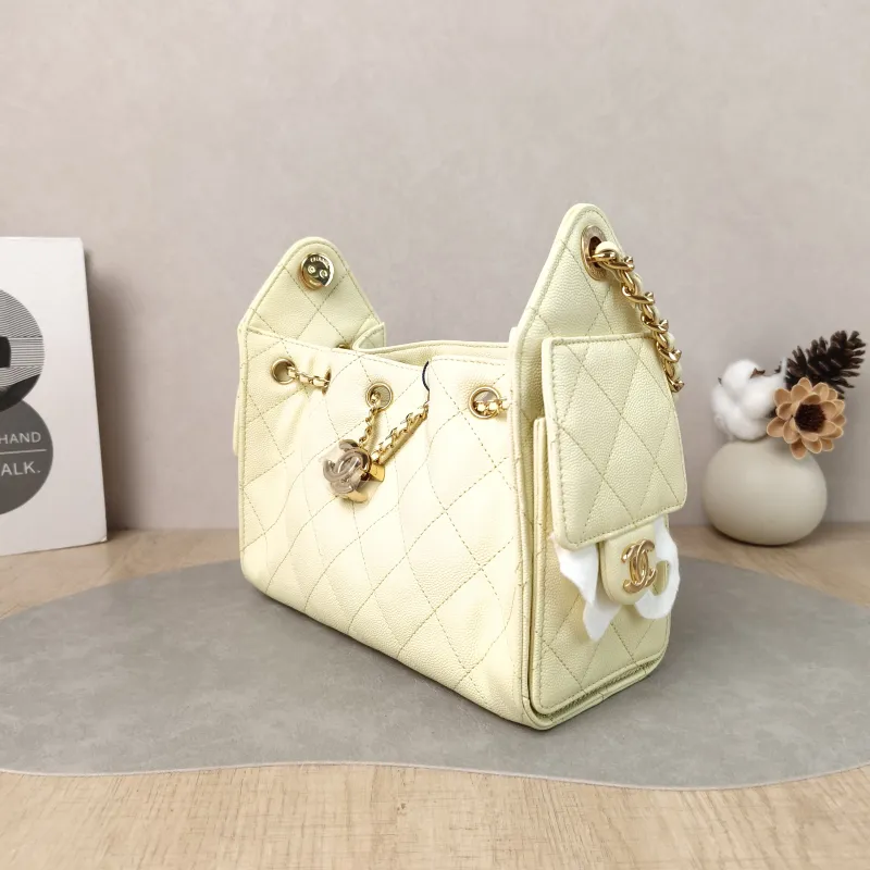 Chanel Crossbody Bag 25Bag Grained Calfskin Mini 22 × 12.5 × 20 cm — cover view 6 of 6