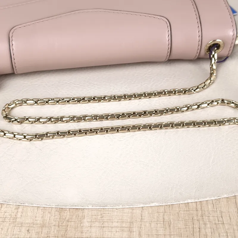 Bvlgari Shoulder Bag Serpenti Forever Collection Crossbody Bag Beige Calfskin One Size 22 × 5 × 14 cm — detail view 2 of 15