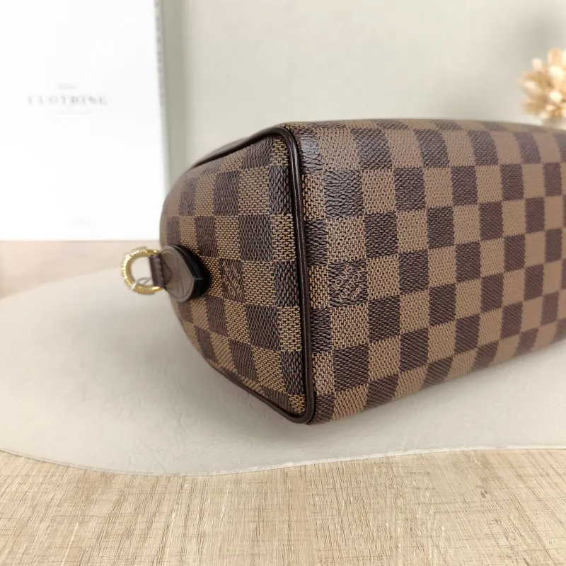 Louis Vuitton Crossbody Bag Speedy20 Shoulder Strap PVC Small 20.5 × 12 × 13.5 cm — detail view 8 of 10