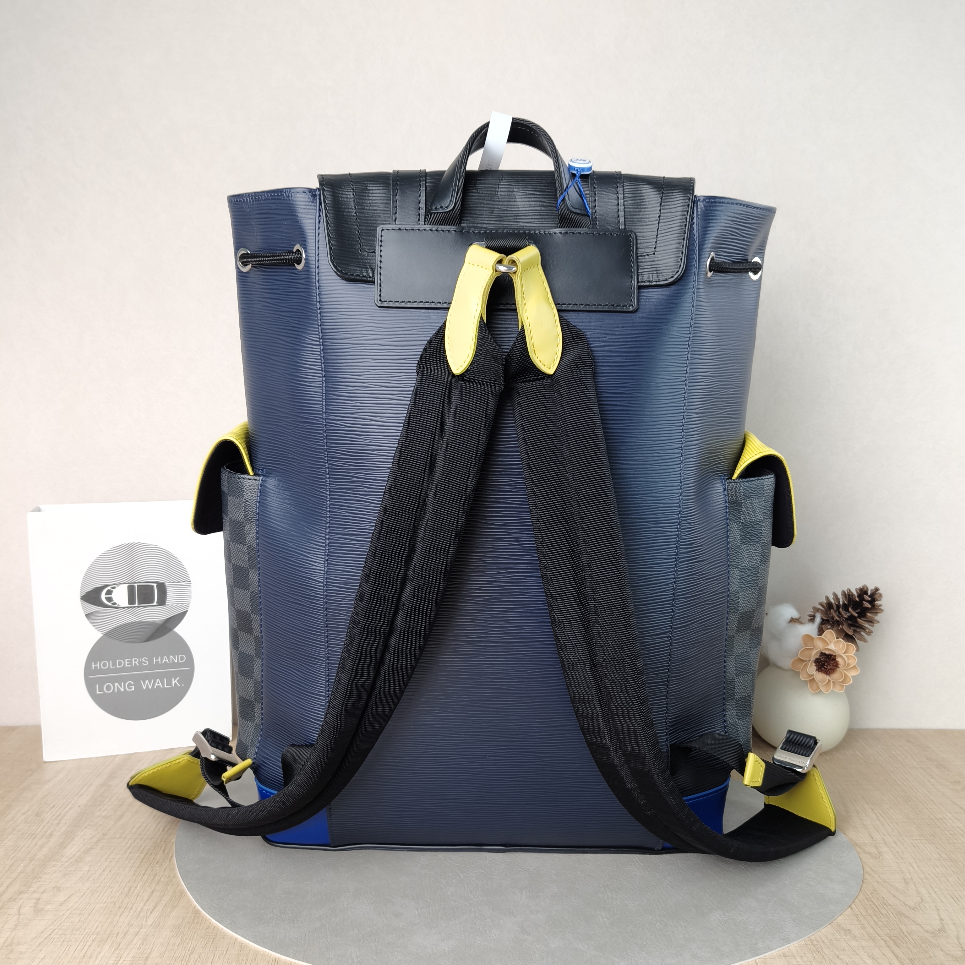 Louis Vuitton Backpack Christopher Backpack Colorblock PVC · Calfskin One Size32 × 12 × 48 cm — cover view 3 of 5