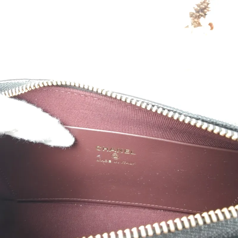 Chanel Crossbody Bag Black Grained Calfskin 21 × 5.5 × 12 cm — detail view 1 of 11