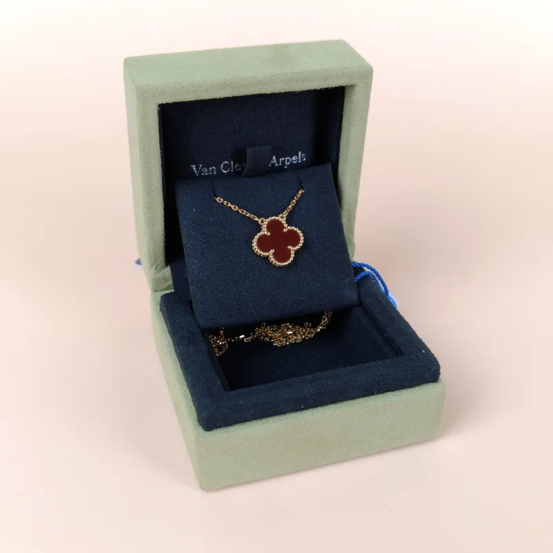 Van Cleef & Arpels Necklace Alhambra Alhambra Collection Necklace 18KY ellow Gold Vintage Small42cm — cover view 10 of 11