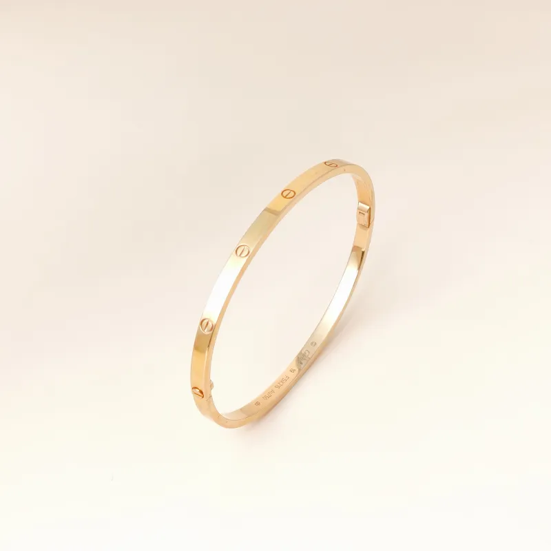 CARTIER Bangle Love Collection Bangle 18k Small Edition 19 — cover view 10 of 10