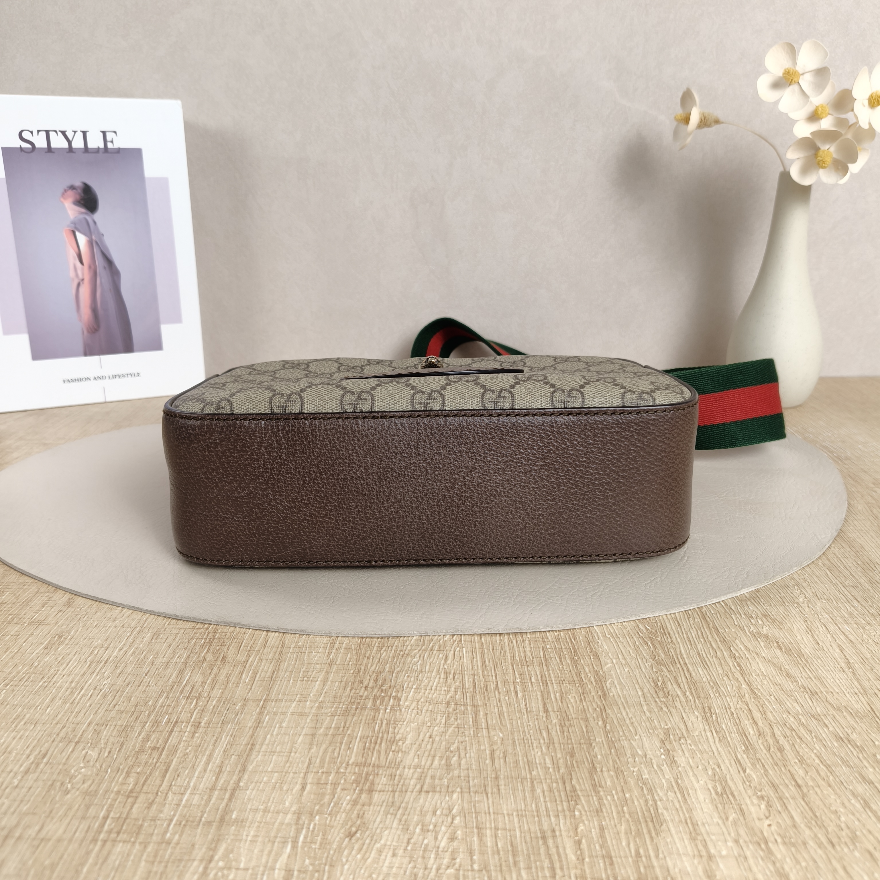 GUCCI Crossbody Bag Neo Vintage Camera Bag Monogram PVC Medium24 × 7 × 14.5 cm — cover view 8 of 11