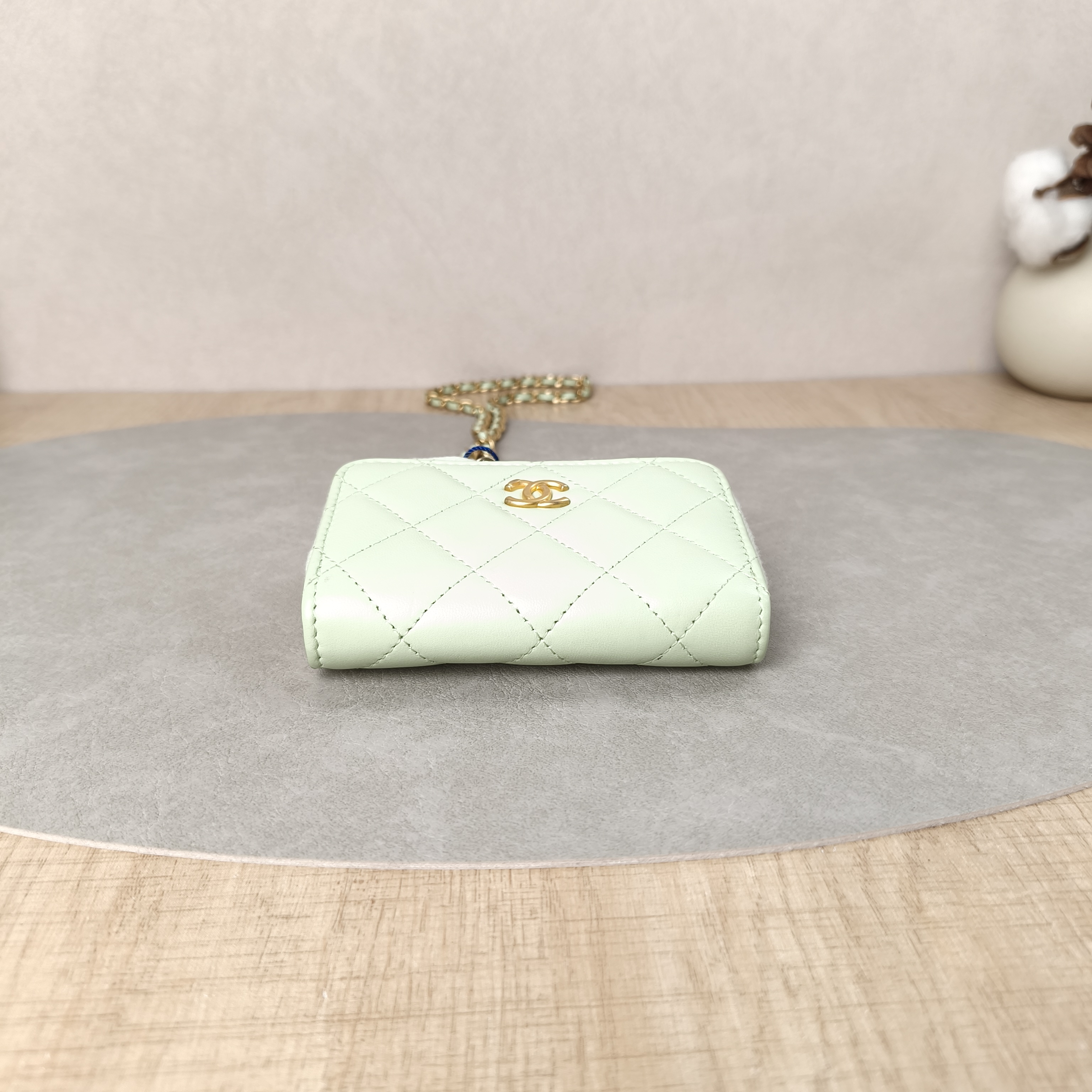 Chanel Crossbody Bag Cardholder Wallet Lambskin 11 × 2 × 7.5 cm — cover view 3 of 5