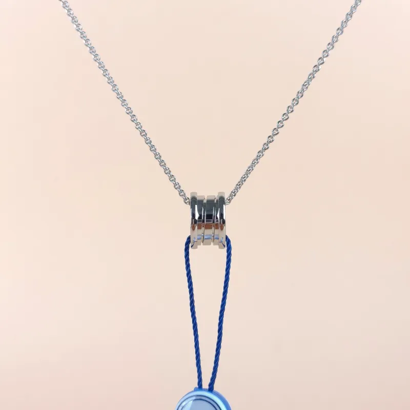 Bvlgari Necklace B.ZERO1Collection Necklace White Gold 18KW hite Gold One Size 45cm