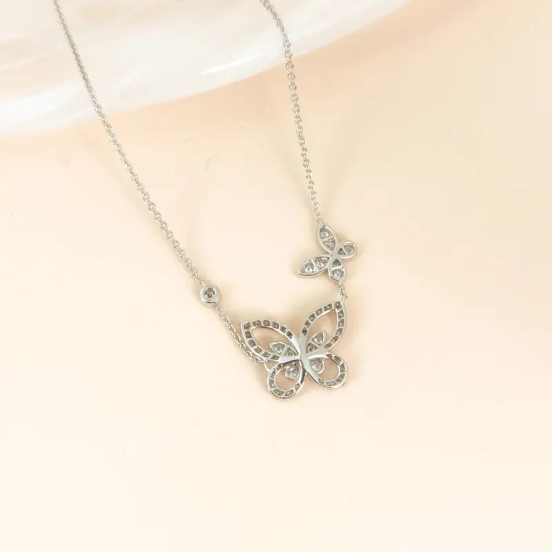 GRAFF Necklace Collection Necklace White Gold 18KW hite Gold Diamond One Size 45cm — cover view 8 of 12