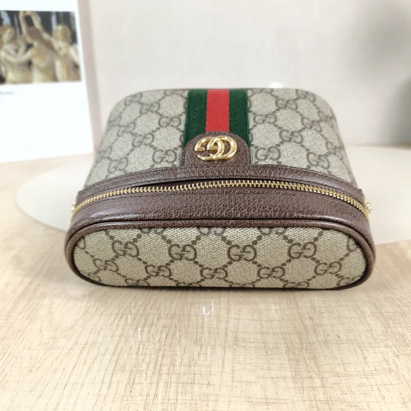 GUCCI Crossbody Bag ophidia Belt Bag Monogram PVC One Size 17 × 6 × 13 cm — detail view 3 of 13