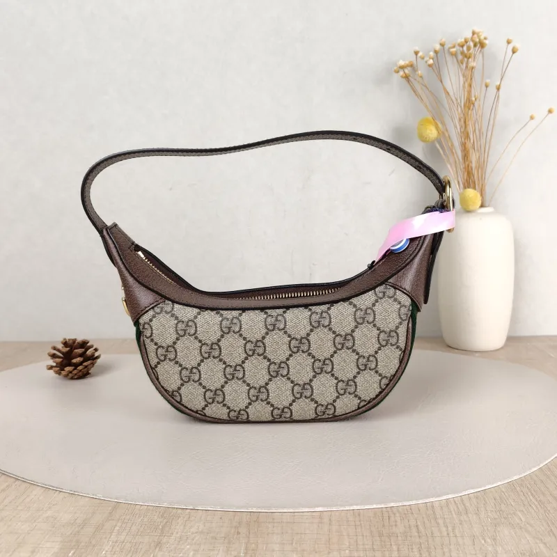 GUCCI Shoulder Bag Ophidia GG Monogram PVC Mini 20 × 5 × 15 cm