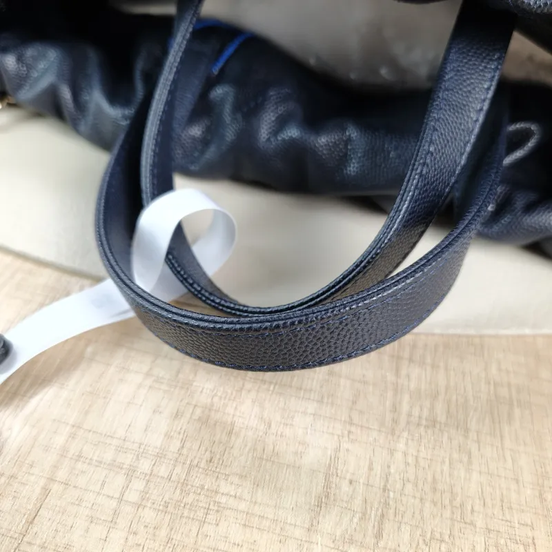 Chanel Backpack 22Bag Backpack Blue Calfskin Small 34 × 8 × 40 cm — detail view 10 of 10