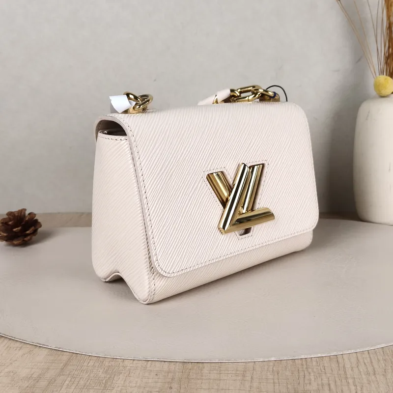 Louis Vuitton Crossbody Bag Twist White Epi Embossed Calfskin Small19 × 9 × 15 cm — cover view 3 of 5