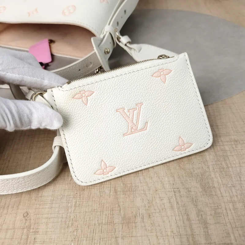 Louis Vuitton Top Handle Bag ALL IN BB White · Pink Calfskin BB 16 × 12 × 18 cm — detail view 1 of 13