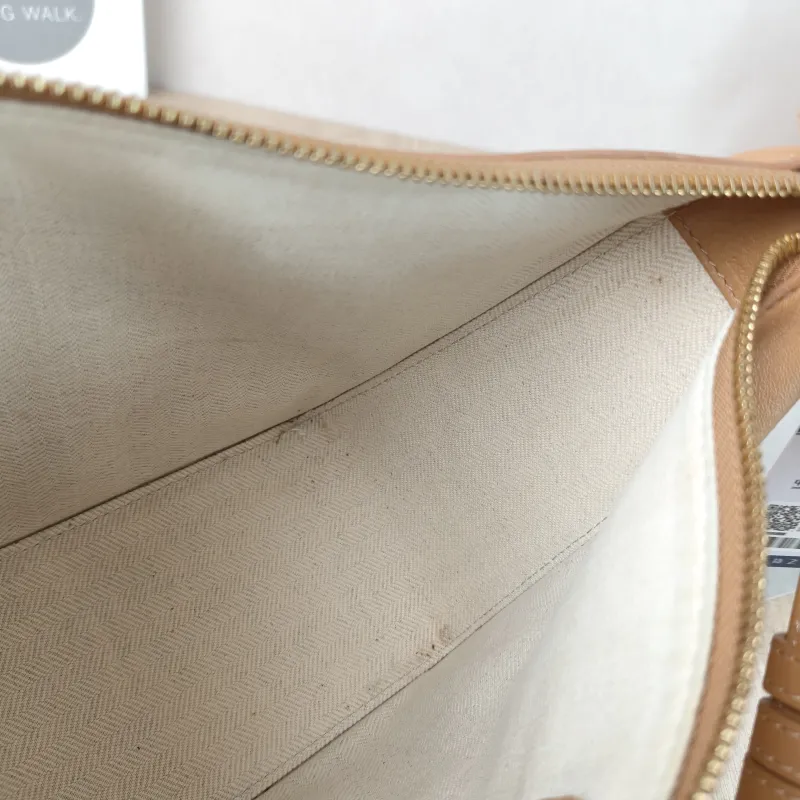 LOEWE Shoulder Bag Hammock hobo Brown Calfskinmini28 × 9.5 × 17 cm — detail view 4 of 12
