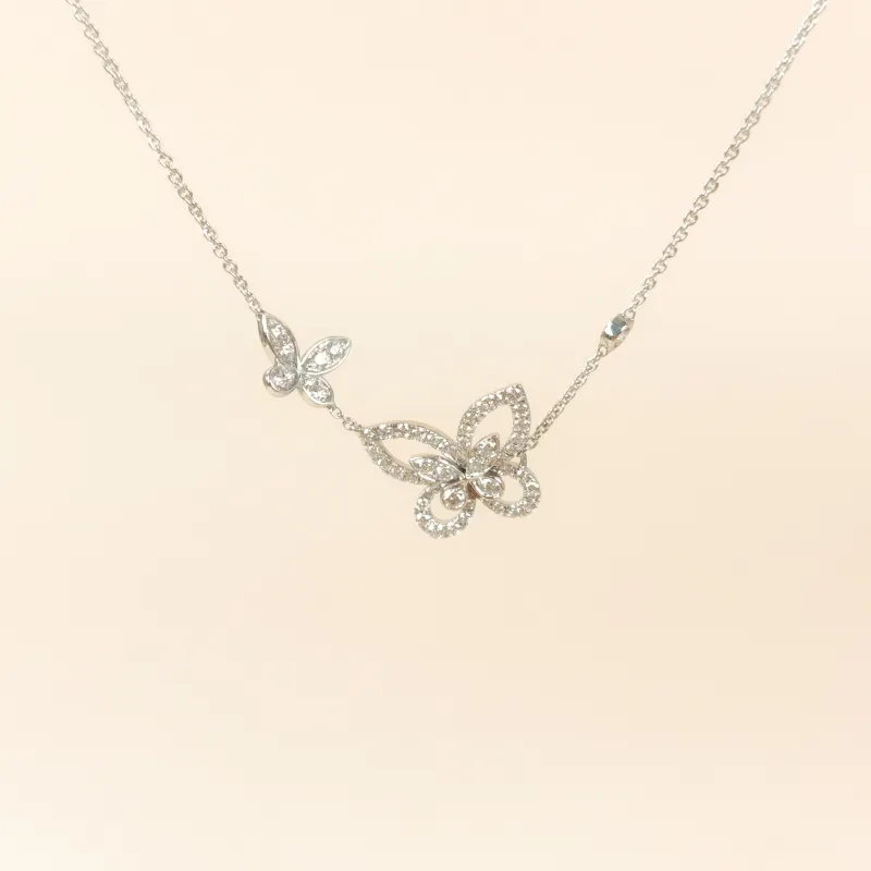 GRAFF Necklace Collection Necklace White Gold 18KW hite Gold Diamond One Size 45cm