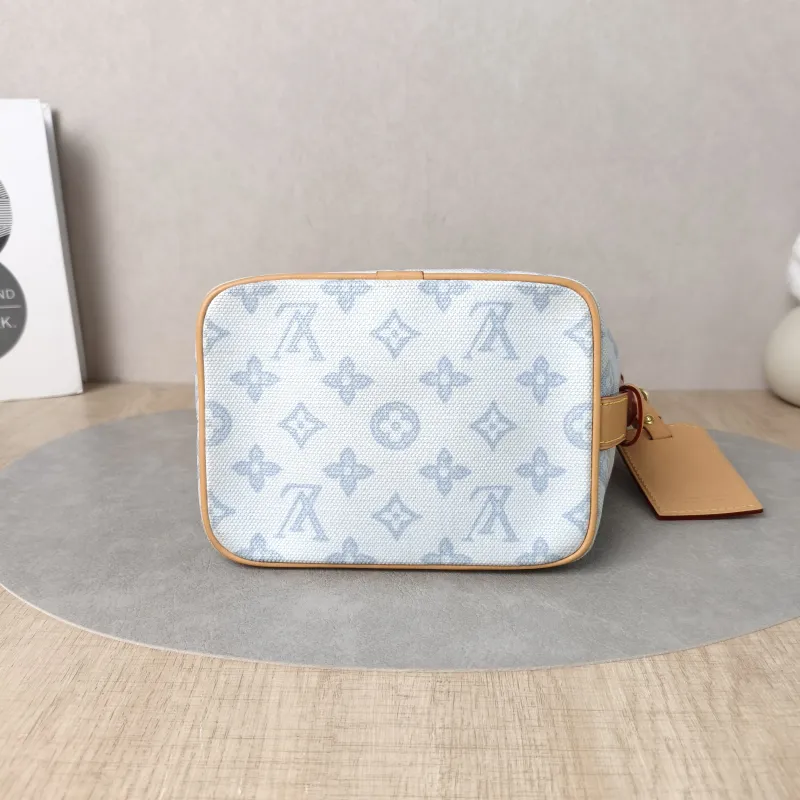 Louis Vuitton Top Handle Bag ALL IN BB Blue PVC BB 16 × 12 × 18 cm — cover view 7 of 7