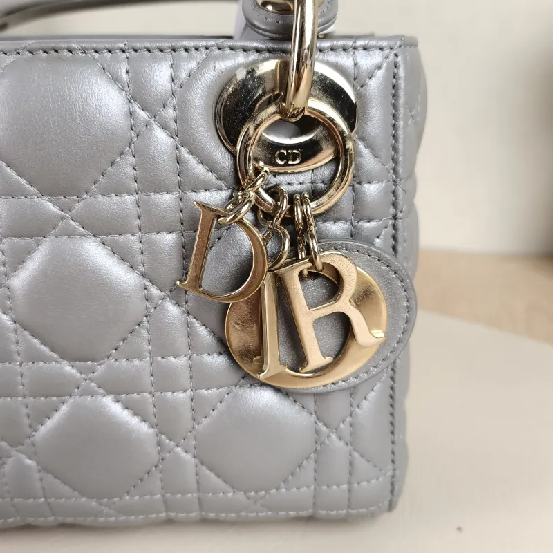 DIOR Crossbody Bag Lady Lady Dior Bag Mini12 × 5 × 10 cm — detail view 12 of 12