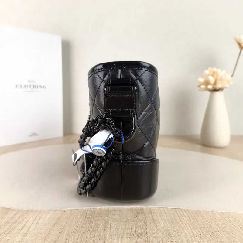 Chanel Crossbody Bag Gabrielle Gabrielle Bag Black Calfskin Small 20 × 8 × 15 cm 28 — detail view 11 of 13