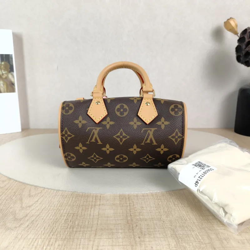 Louis Vuitton Crossbody Bag Nano Speedy Dating Monogram PV Cnano18 × 11.5 × 10.5 cm — cover view 6 of 6