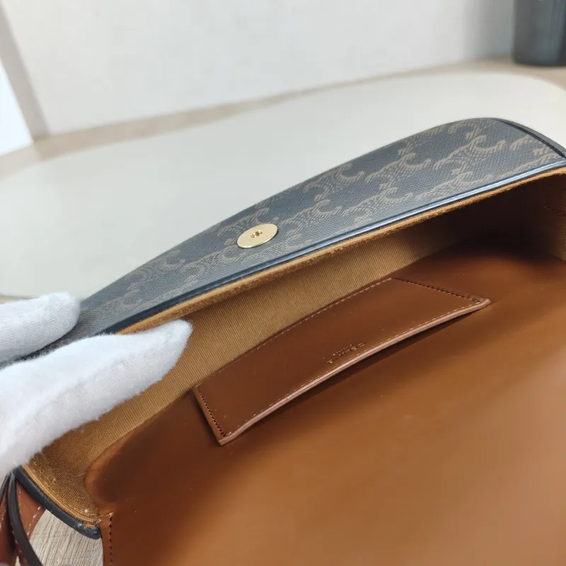 CELINE Crossbody Bag TABOU Monogram PVC Mini 18 × 5 × 8 cm — detail view 11 of 11