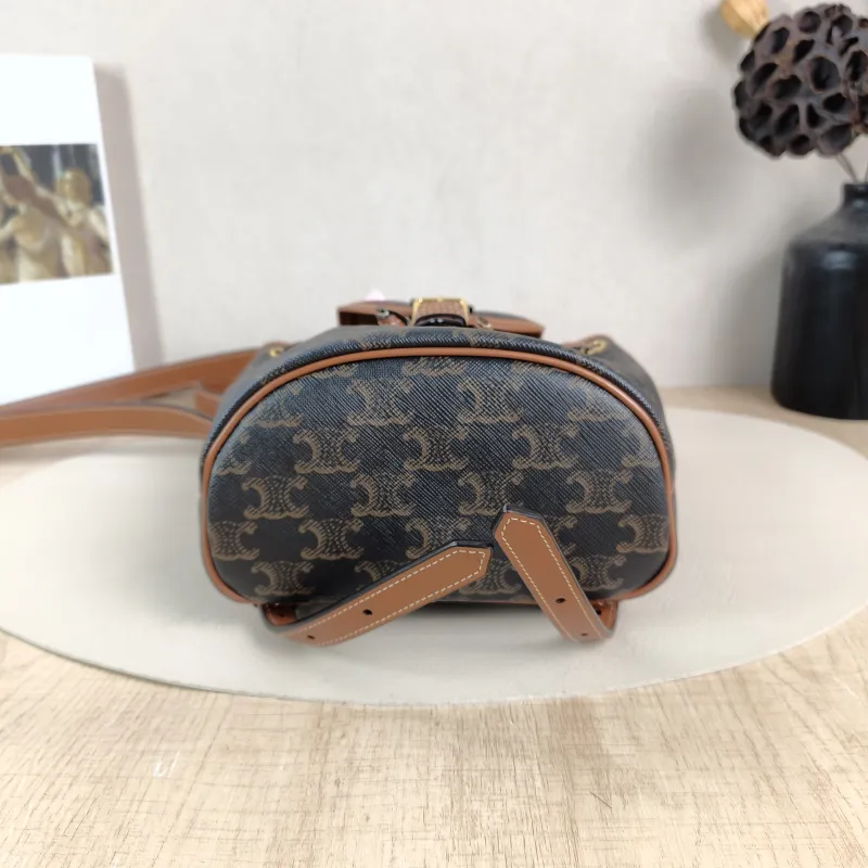CELINE Backpack FOLCO Backpack Monogram PVC Mini 17 × 10 × 20 cm — cover view 2 of 5