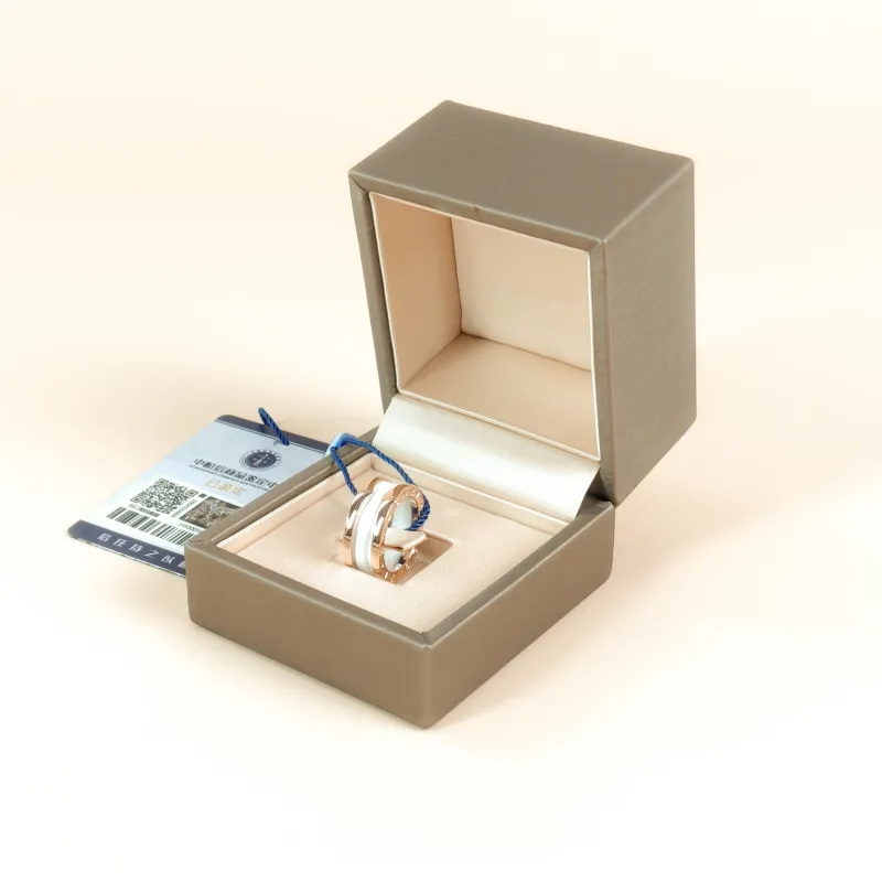 Bvlgari Ring B.zero1Collection Ring Rose Gold 18KR ose Gold One Size 48 — cover view 7 of 8