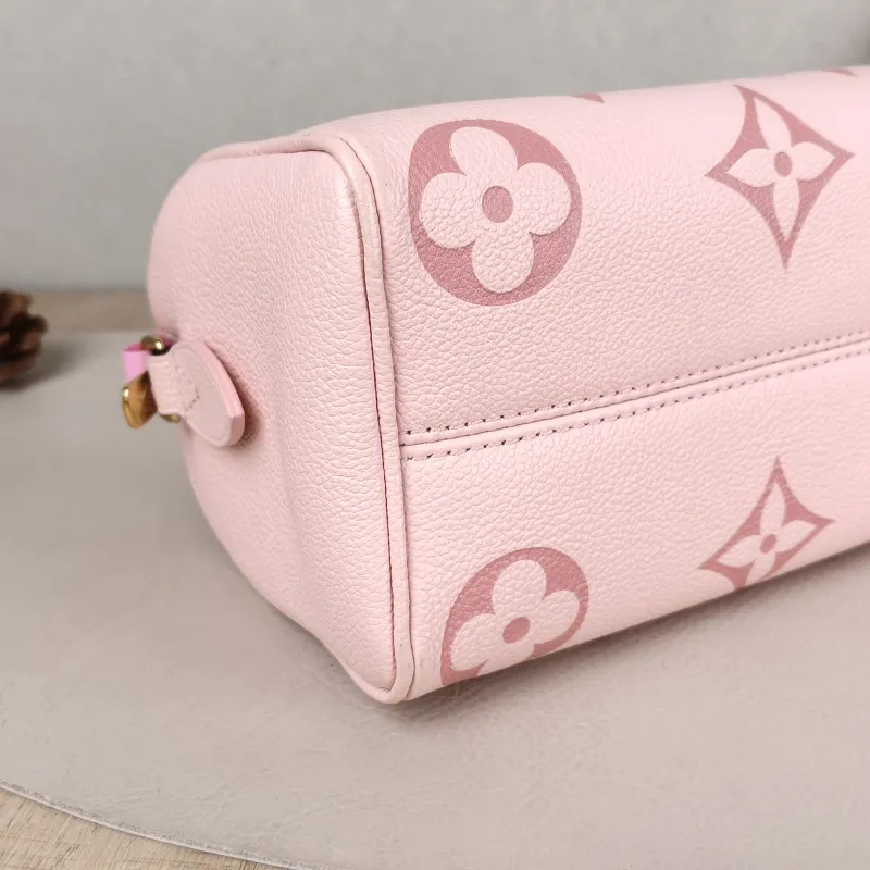 Louis Vuitton Crossbody Bag Speedy20 Pink Empreinte Embossed Calfskin Small 20.5 × 12 × 13.5 cm — detail view 11 of 11