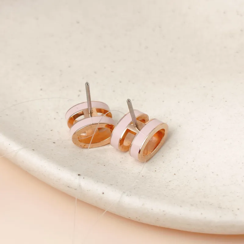 Hermès Earrings Pop HE arrings Pink Large — cover view 3 of 7