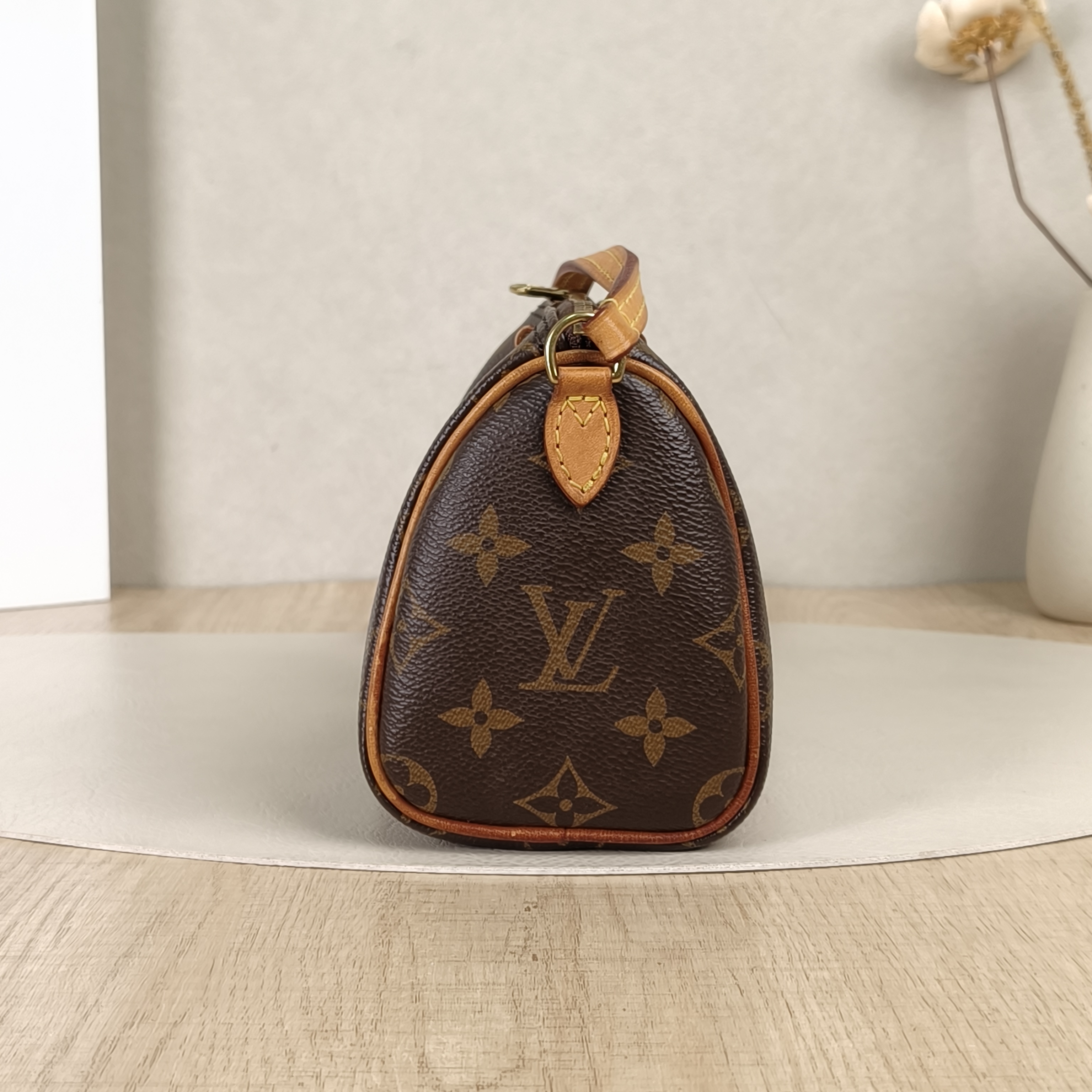 Louis Vuitton Crossbody Bag Speedy Nano Shoulder Strap PV Cnano16 × 10 × 12.5 cm — cover view 4 of 8