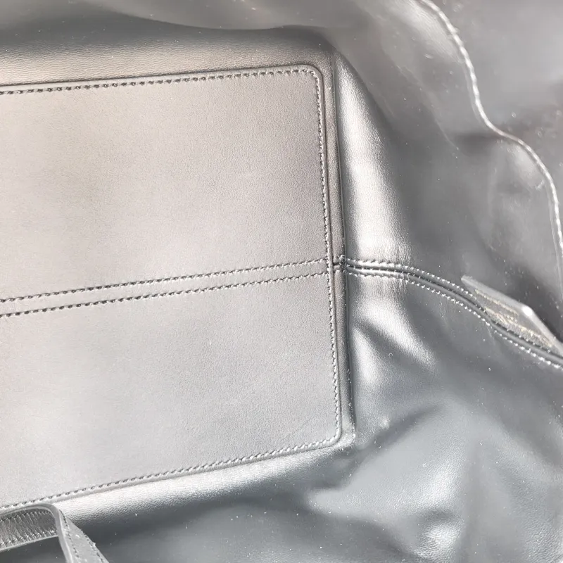 DIOR Top Handle Bag TOUJOURS Black Calfskin Medium 28.5 × 17 × 21.5 cm — detail view 10 of 13