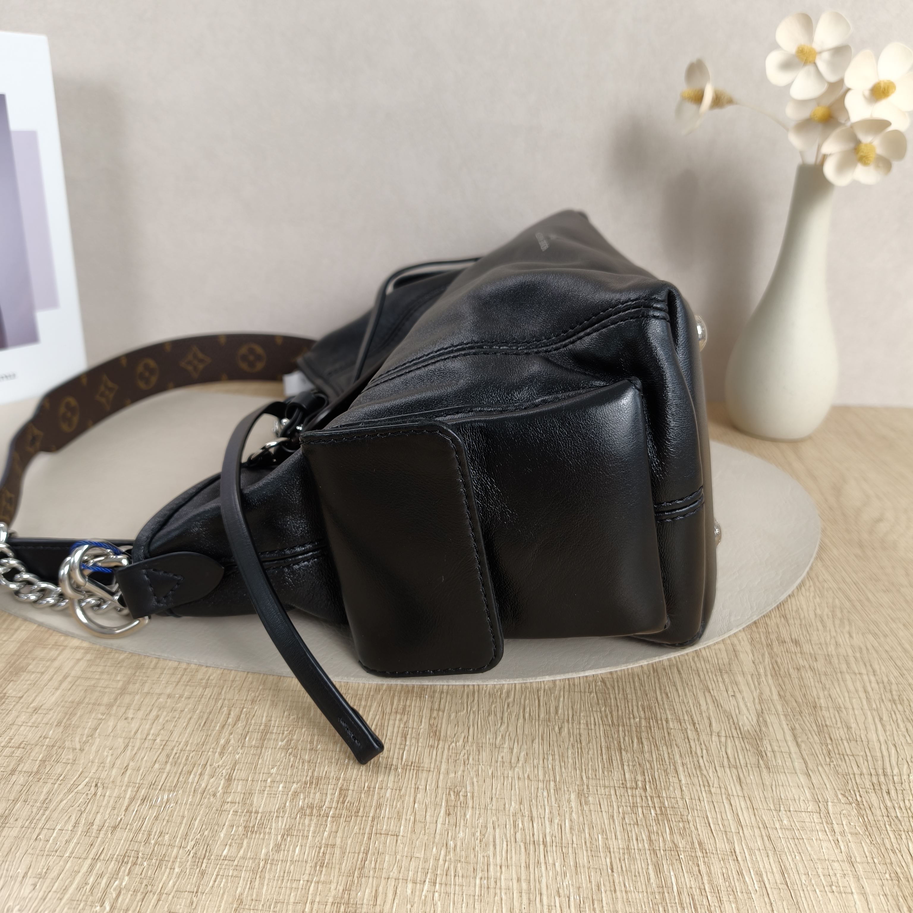 Louis Vuitton Black Calfskin Small — cover view 4 of 9