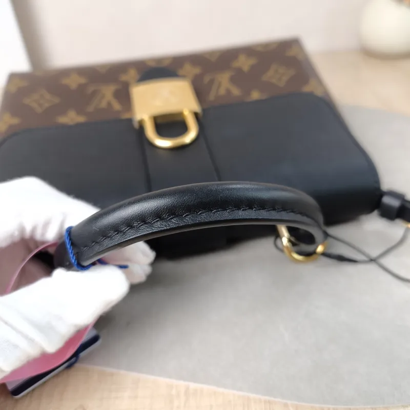Louis Vuitton Crossbody Bag Locky BB Black PVC BB 20 × 7.5 × 16 cm — detail view 3 of 14