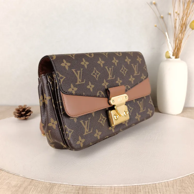 Louis Vuitton Crossbody Bag Marceau Chain Bag Caramel PVC · Calfskin One Size24.5 × 6.5 × 15 cm — cover view 4 of 5