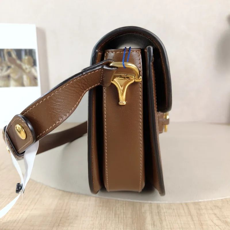 GUCCI Shoulder Bag Horsebit 1955 Horsebit Medium Monogram PVC Medium 25 × 8 × 18 cm — detail view 10 of 11