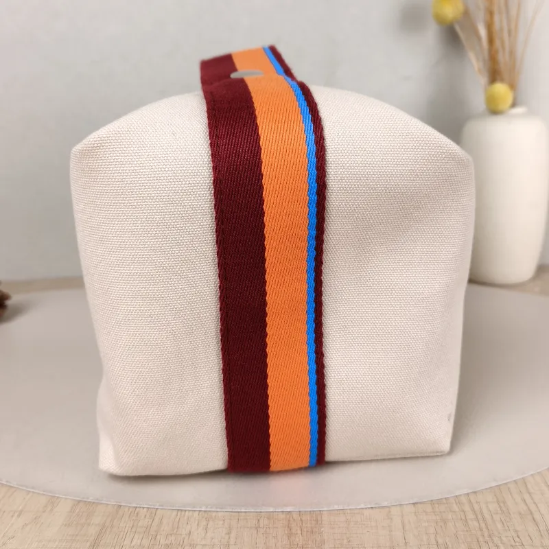 Hermès Top Handle Bag bride-a-brac Beige Canvas Large 25 × 15 × 21 cm — detail view 11 of 11