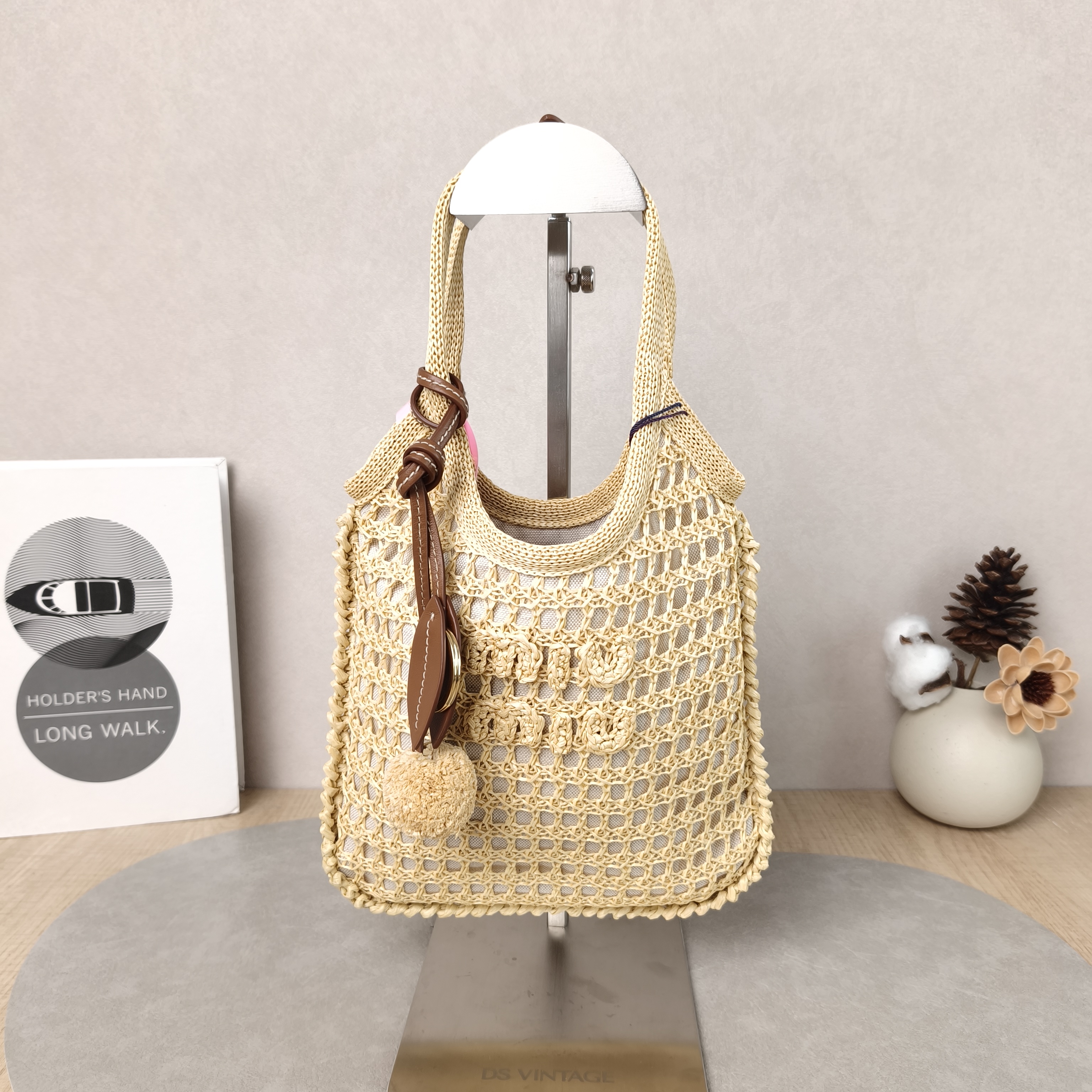 Miumiu Shoulder Bag IVY Tote Shopping Tote Wovenmini20*24