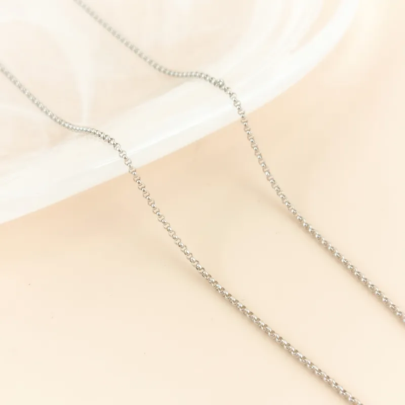 Bvlgari Necklace B.zero1 Pavé Diamond White Gold 18KW hite Gold Diamond Mini 44cm — cover view 2 of 9
