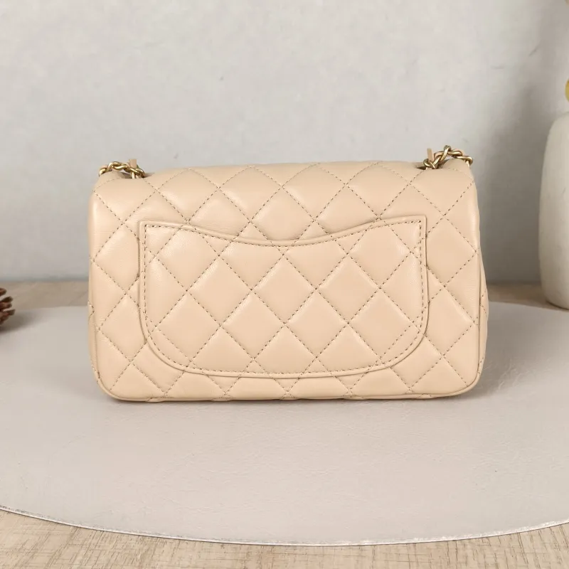 Chanel Crossbody Bag mini Lambskin mini20 × 6 × 12 cm — cover view 4 of 5