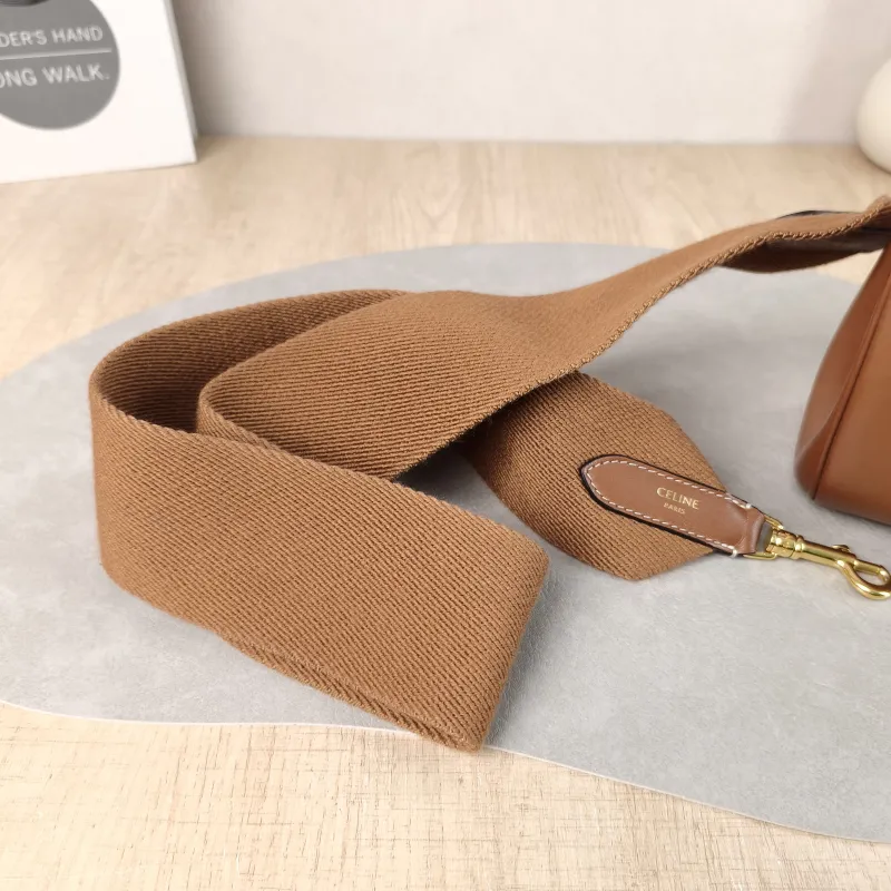 CELINE Shoulder Bag Soft 16Shoulder Bag Caramel Calfskin Small 23 × 9 × 15 cm — detail view 9 of 14