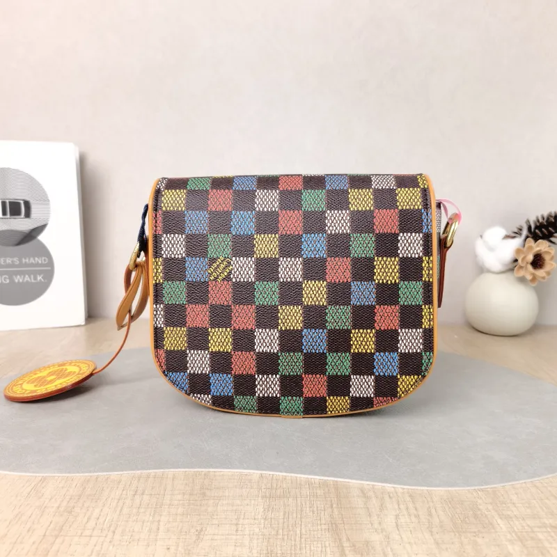 Louis Vuitton Crossbody Bag MONTSOURIS Messenger Bag Brown PVC Small 20 × 7 × 17 cm — cover view 5 of 6