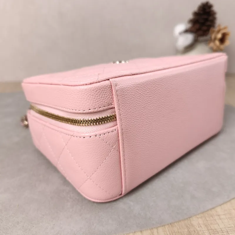 Chanel Crossbody Bag25b Pink Calfskinmini19.5 × 8.5 × 12 cm — detail view 14 of 14