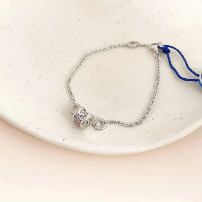 Bvlgari Bracelet B.ZERO1Collection Pavé Diamond White Gold 18KW hite Gold One Size sm 18cm — cover view 6 of 6