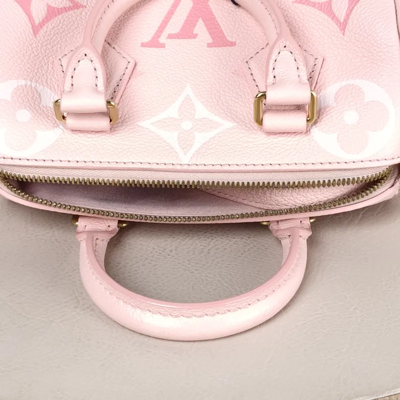 Louis Vuitton Crossbody Bag Speedy20 Pink Empreinte Embossed Calfskin Small 20.5 × 12 × 13.5 cm — detail view 3 of 11