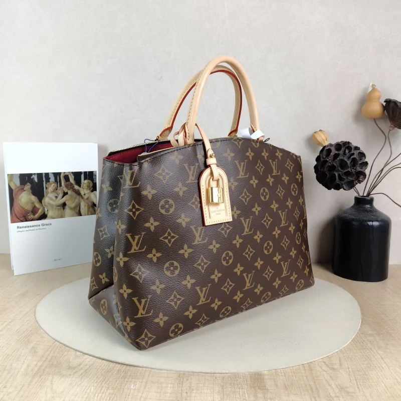 Louis Vuitton Top Handle Bag GRAND PALAIS Monogram PVC Medium34 × 15 × 24 cm — cover view 6 of 6