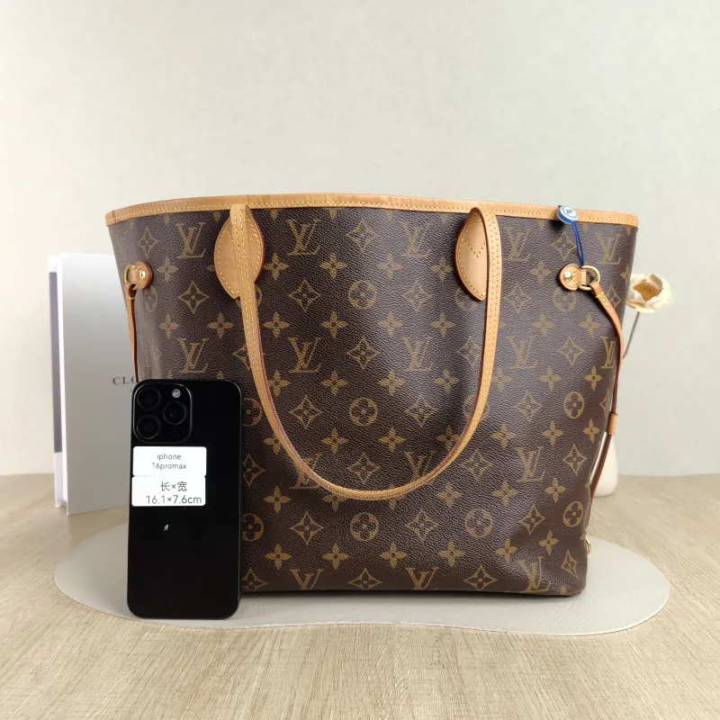 Louis Vuitton Shoulder Bag Neverfull Monogram PVC Medium31 × 14 × 28 cm — cover view 5 of 5