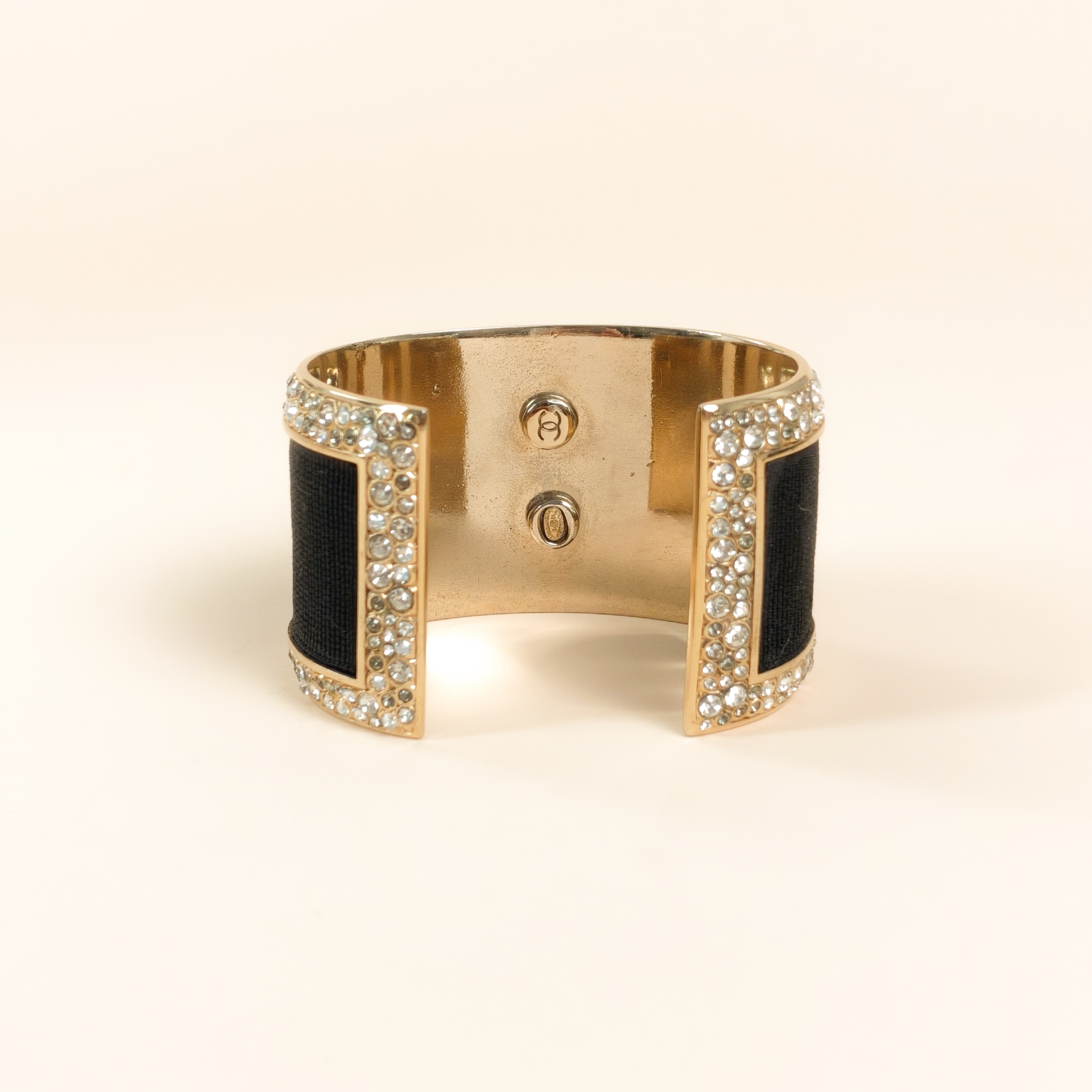 Chanel Bangle c Bangle Black Gold One Size 3.9cm — cover view 5 of 6