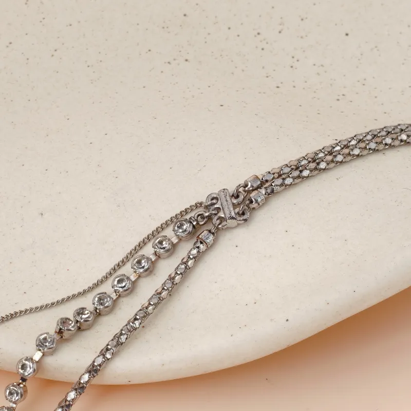 DIOR Necklace CD Necklace Silver One Size47cm — cover view 2 of 10