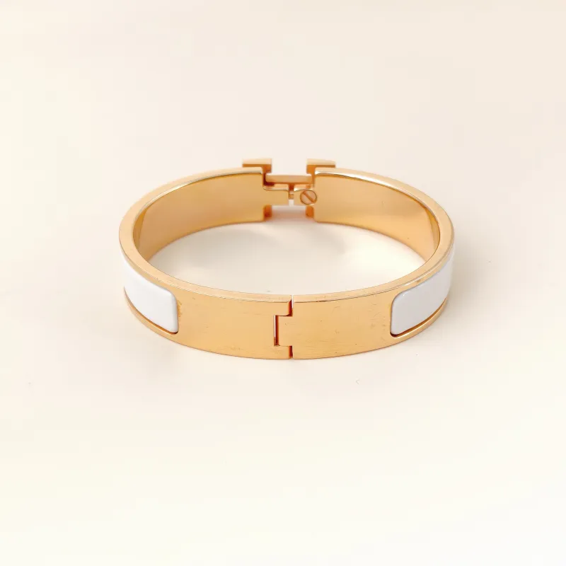 Hermès Bangle Clic HB angle White One Size 15.8cm — cover view 5 of 11