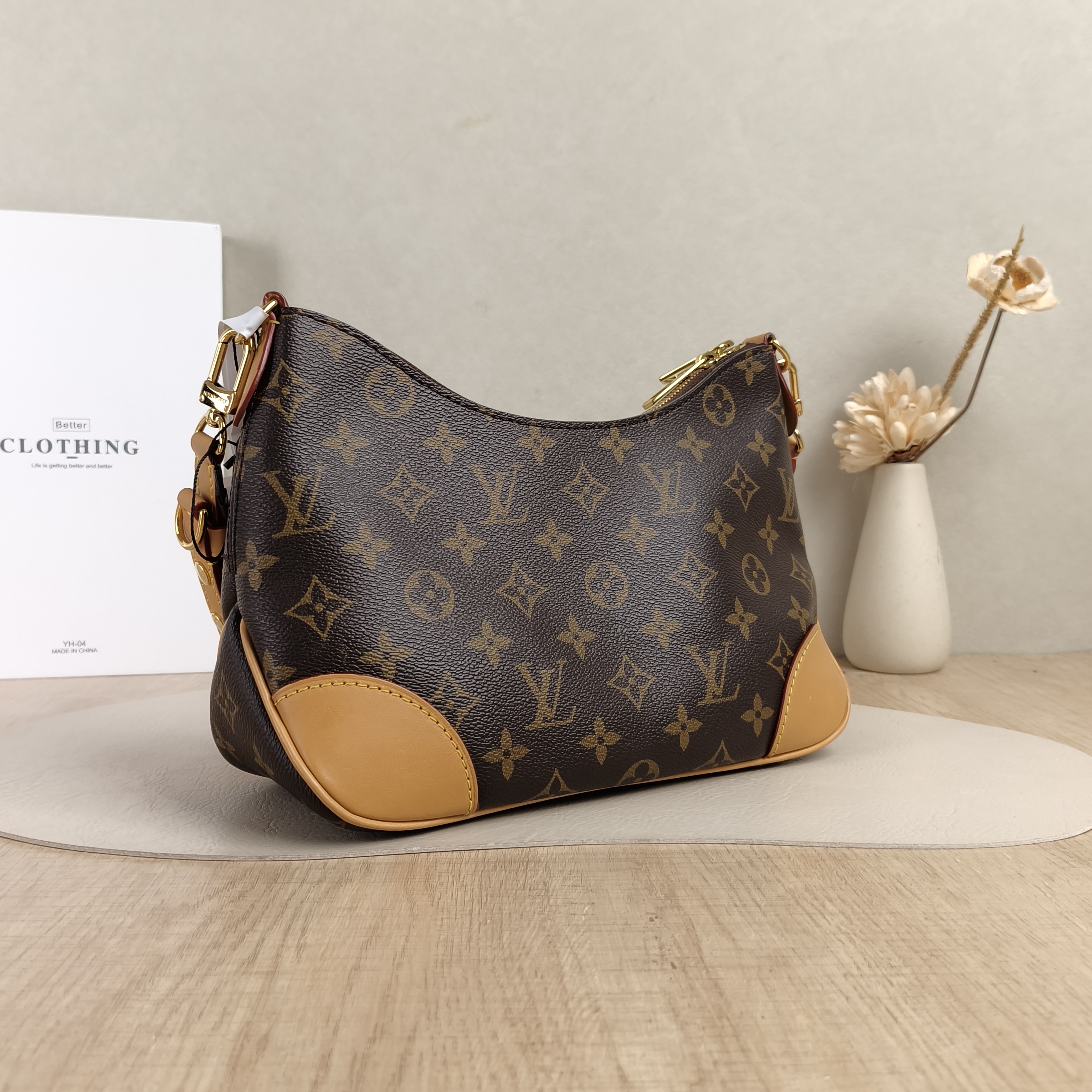 Louis Vuitton Crossbody Bag Boulogne PVC Small26 × 9.5 × 16 cm — cover view 6 of 6