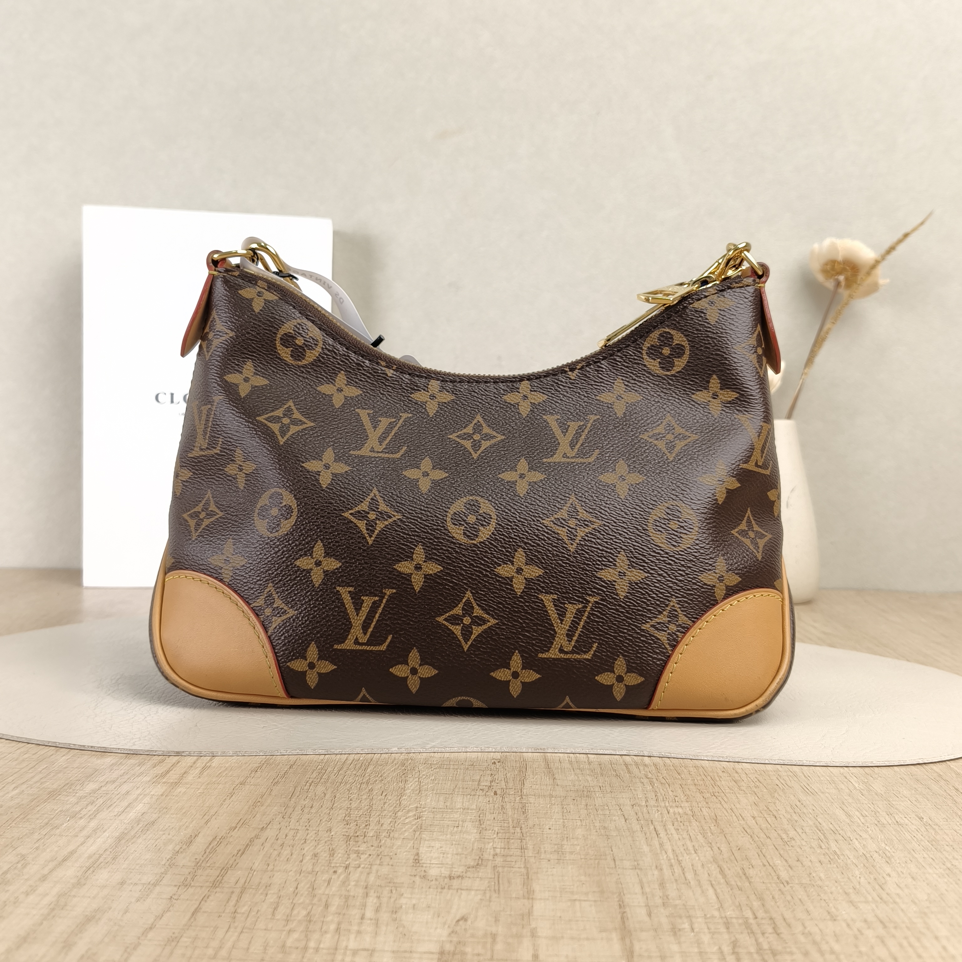 Louis Vuitton Crossbody Bag Boulogne PVC Small26 × 9.5 × 16 cm