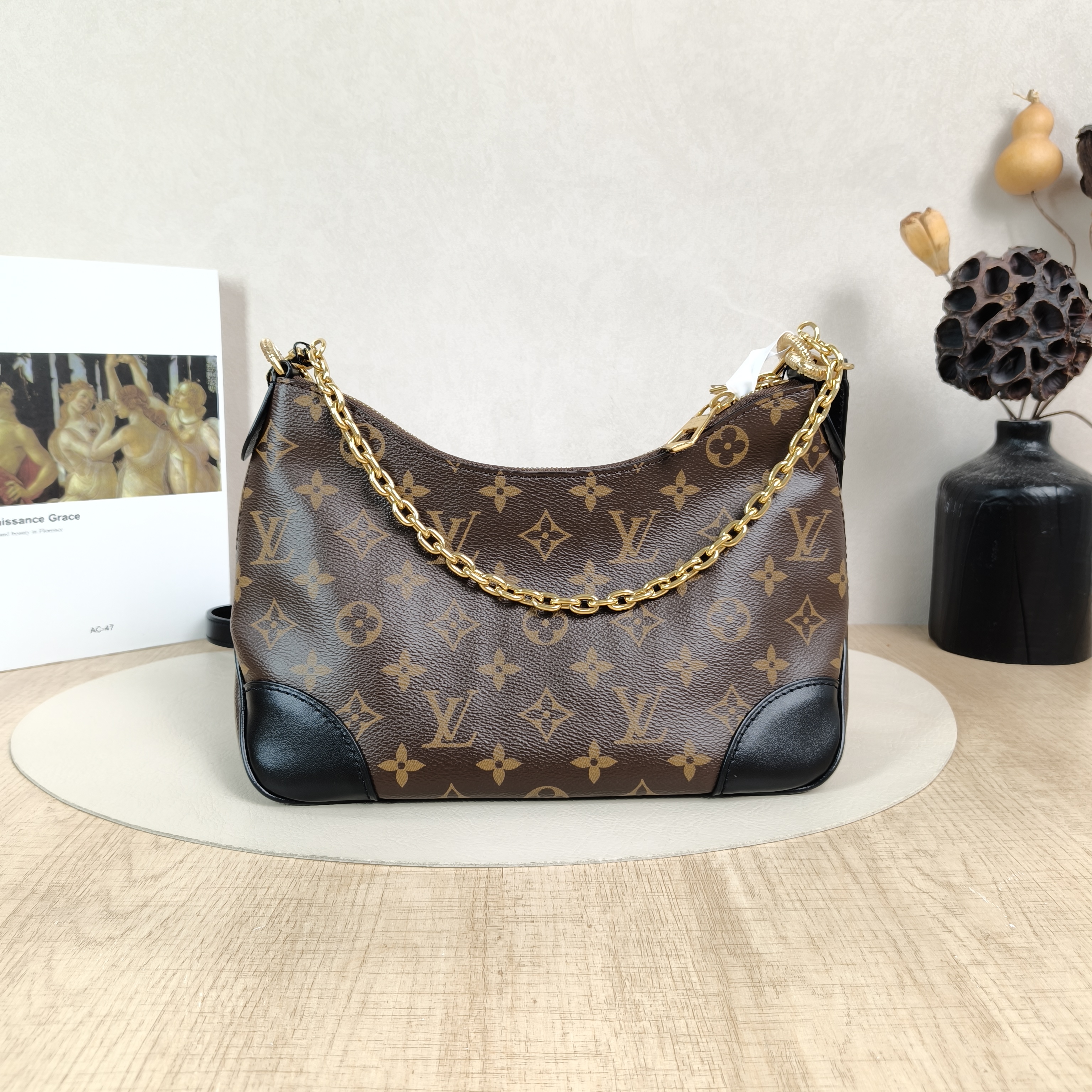 Louis Vuitton Crossbody Bag Boulogne PVC Small26 × 9.5 × 16 cm